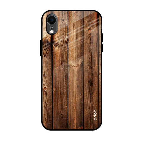 Timber Printed Glossy Case for iPhone XR