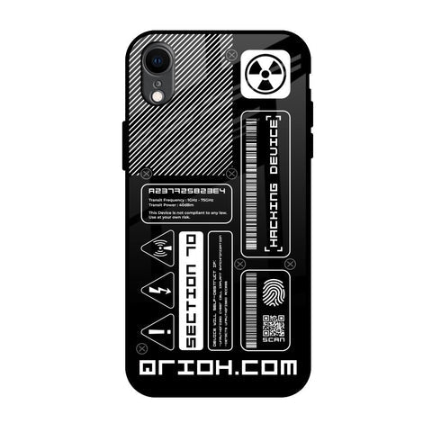 Futuristic Art Glossy Case for iPhone XR