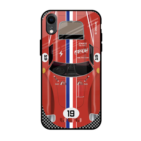 Racing Vintage Glossy Case for iPhone XR