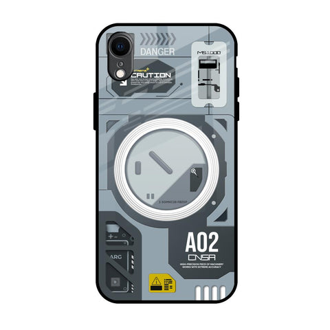 Modern Technology Glossy Case for iPhone XR
