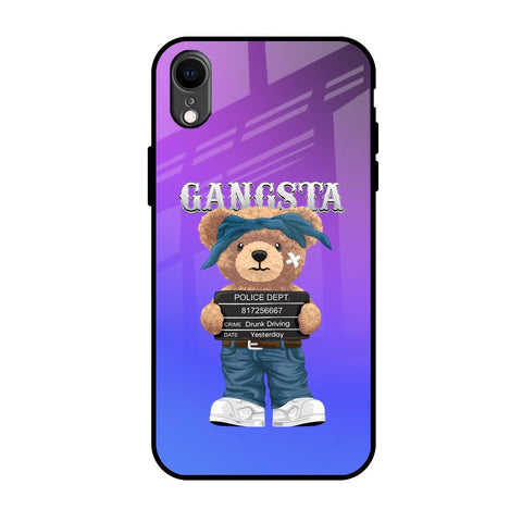 Gangsta Bear Glossy Case for iPhone XR