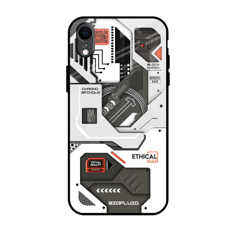 Explore Circuit Glossy Case for iPhone XR