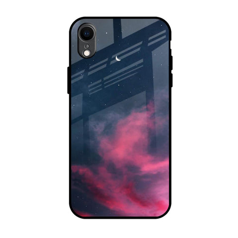 Moon Night Glossy Case For iPhone XR