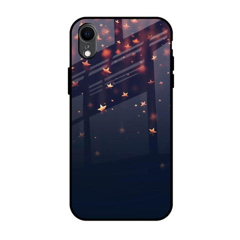 Falling Stars Glossy Case For iPhone XR