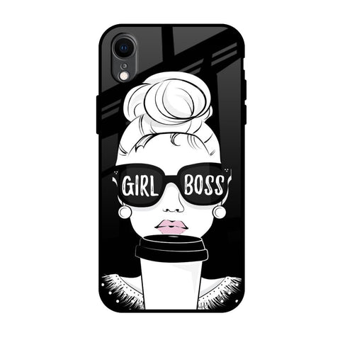 Girl Boss Glossy Case For iPhone XR