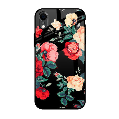 Floral Bunch Glossy Case For iPhone XR