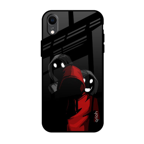 Shadow Character Glossy Case for iPhone XR