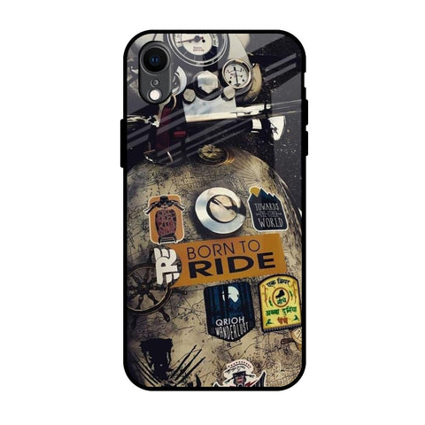 Ride Mode On Glossy Case for iPhone XR
