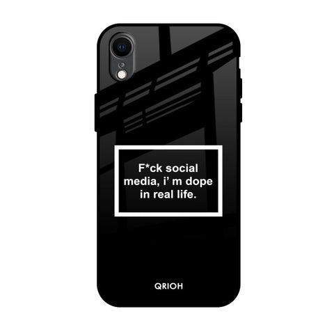 Dope In Life Glossy Case for iPhone XR