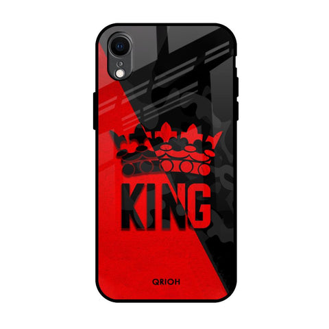 I Am A King Glossy Case for iPhone XR
