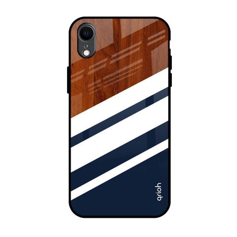 Bold Stripes Glossy Case for iPhone XR