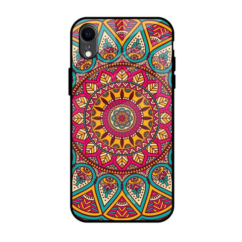 Elegant Mandala Glossy Case for iPhone XR