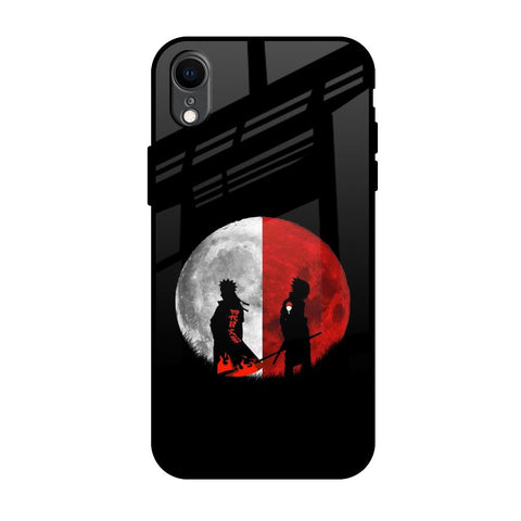 Anime Red Moon Glossy Case for iPhone XR