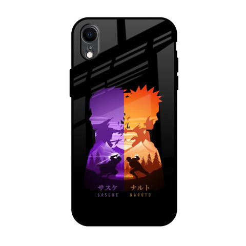 Minimalist Anime Glossy Case for iPhone XR