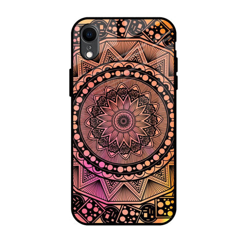 Floral Mandala Glossy Case for iPhone XR