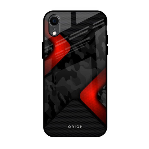 Modern Camo Abstract Glossy Case for iPhone XR