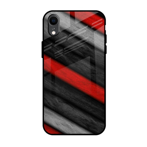 Soft Wooden Texture Glossy Case for iPhone XR