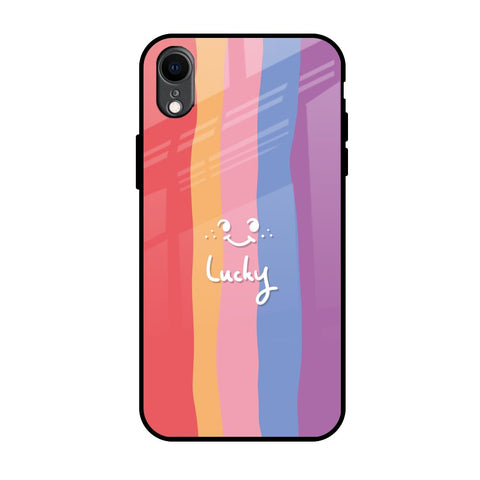 Lucky Abstract Glossy Case for iPhone XR