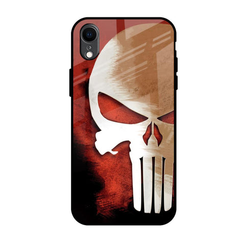 Red Skull Glossy Case for iPhone XR