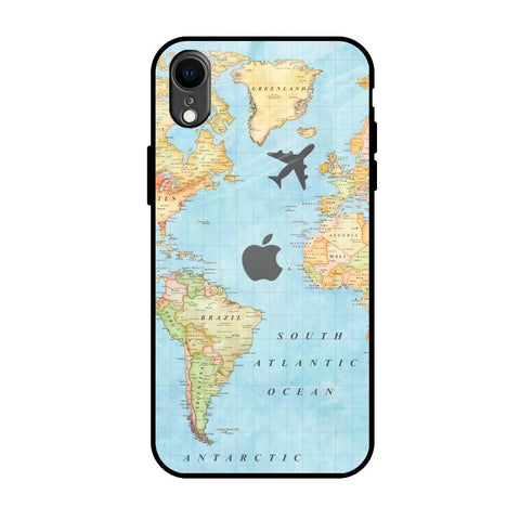 Fly Around The World Glossy Case for iPhone XR