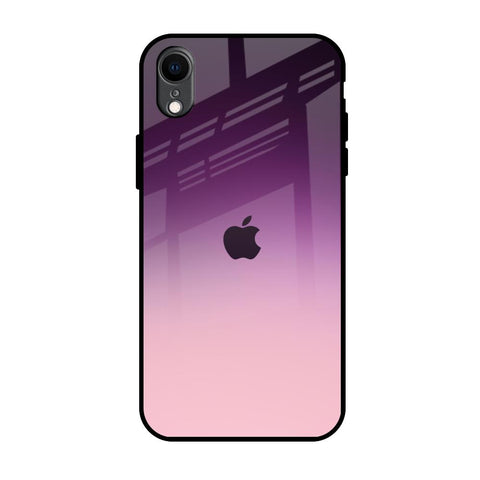 Purple Gradient Glossy case for iPhone XR