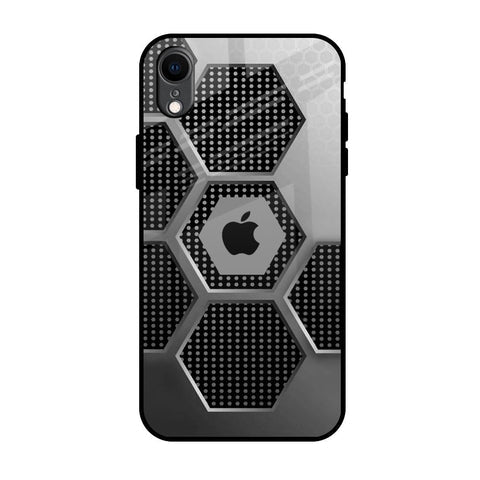 Hexagon Style Glossy Case For iPhone XR