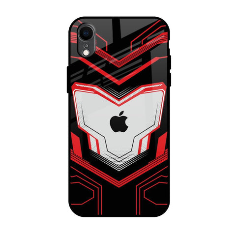 Quantum Suit Glossy Case For iPhone XR