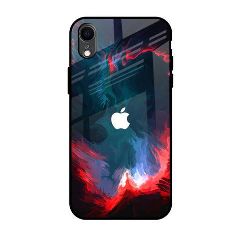 Brush Art Glossy Case For iPhone XR