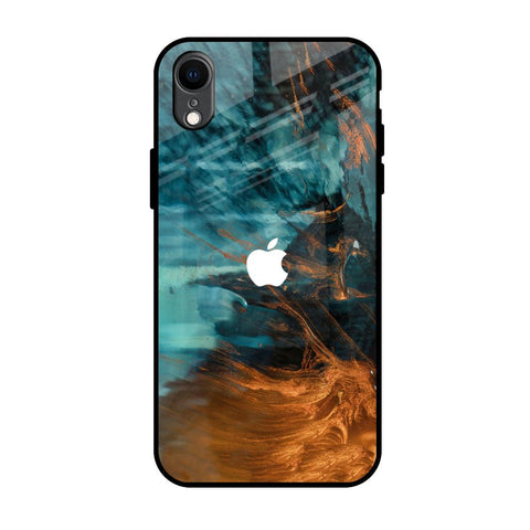 Golden Splash Glossy Case for iPhone XR