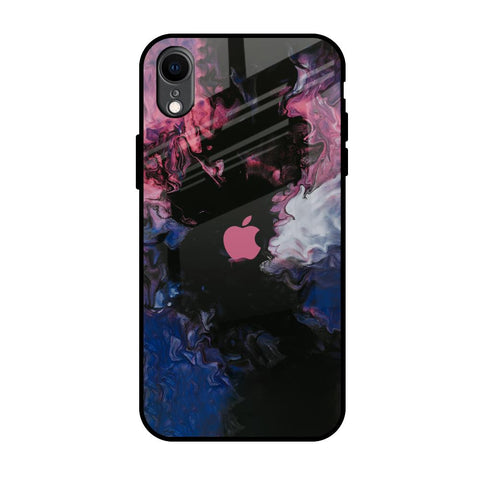 Smudge Brush Glossy case for iPhone XR