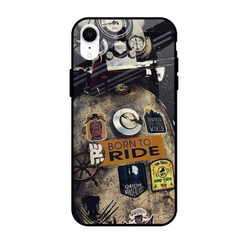 Ride Mode On Glossy Case for Apple iPhone XR