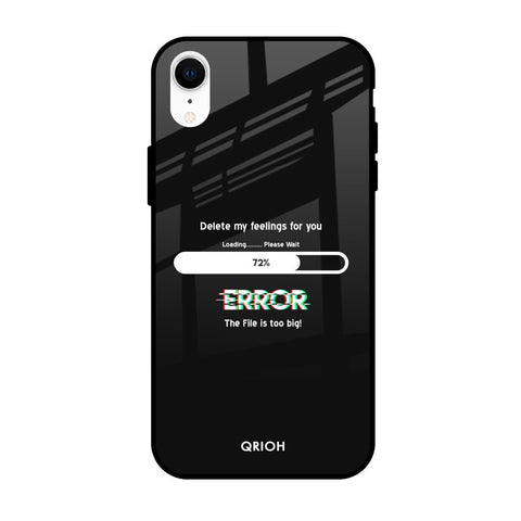 Error Glossy Case for Apple iPhone XR
