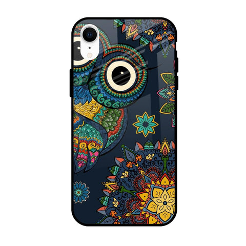 Owl Art Glossy Case for Apple iPhone XR