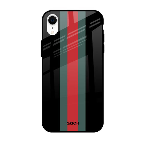 Vertical Stripes Glossy Case for Apple iPhone XR