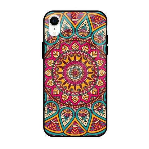 Elegant Mandala Glossy Case for Apple iPhone XR