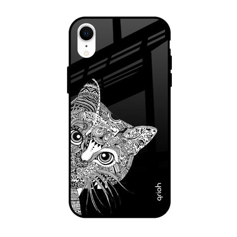 Kitten Mandala Glossy Case for Apple iPhone XR