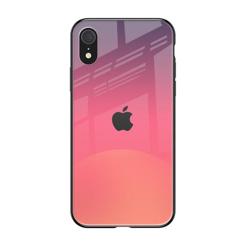 Sunset Orange Glossy Case for iPhone XR