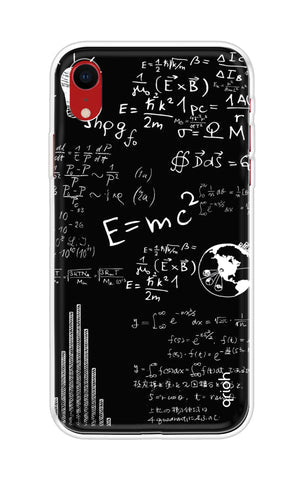Equation Doodle Soft Cover for iPhone XR