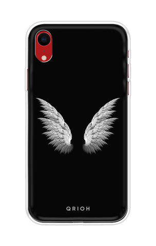 White Angel Wings Soft Cover for iPhone XR