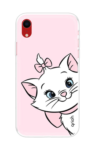 Cute Kitty Soft Cover For iPhone XR