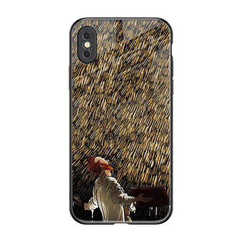 Rain Festival Glossy Case for iPhone XS