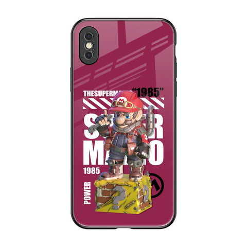Gangster Hero Glossy Case for iPhone XS