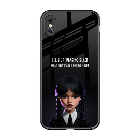 Aesthetic Digital Art Glossy Case for iPhone XS
