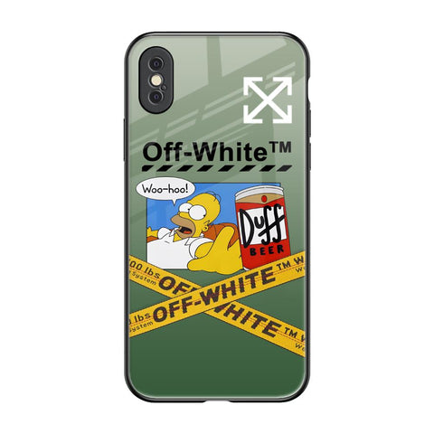 Duff Beer Glossy Case for iPhone XS