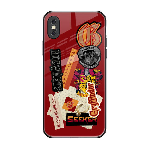 Gryffindor Glossy Case for iPhone XS