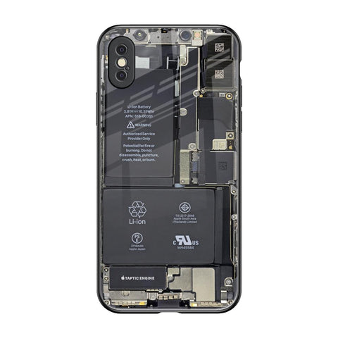 Skeleton Inside Glossy Case for iPhone XS