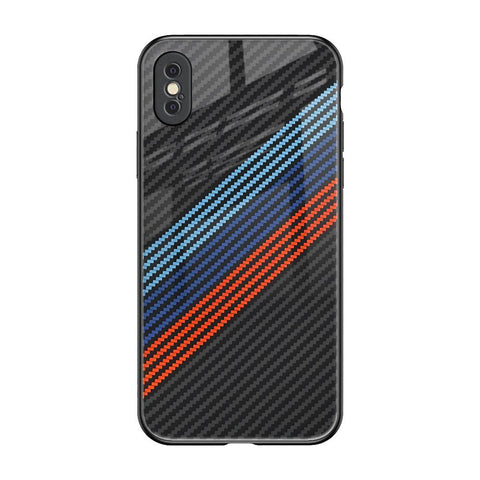 Carbon Inspired Glossy Case for iPhone XS