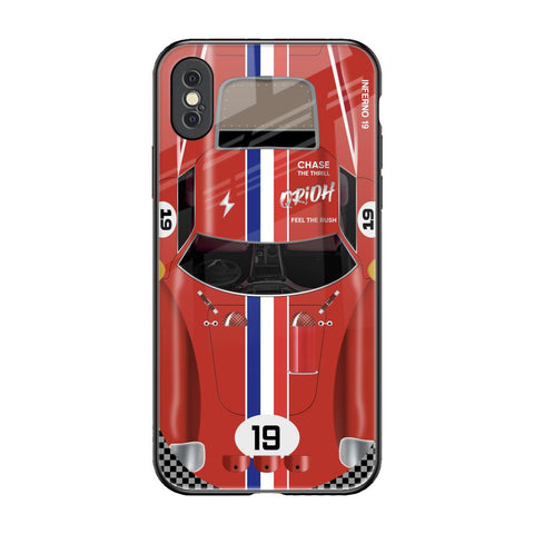 Racing Vintage Glossy Case for iPhone XS