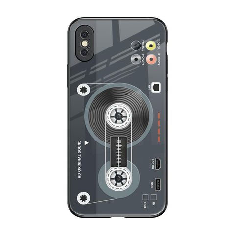 Retro Recorder Glossy Case for iPhone XS