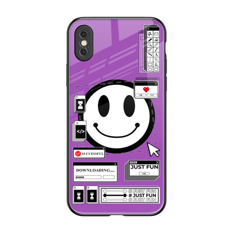 Code with Smile Glossy Case for iPhone XS